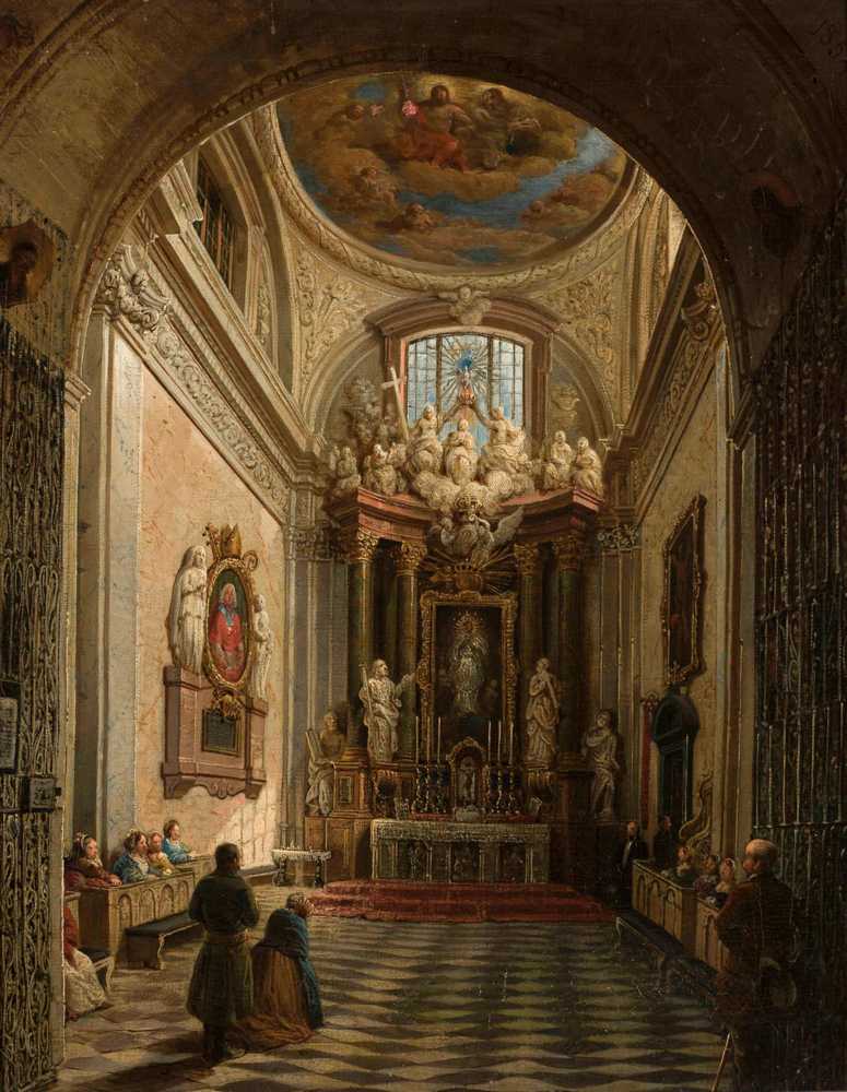 Literary Chapel in St. John’s Cathedral in Warsaw (1854) - Marcin Zaleski