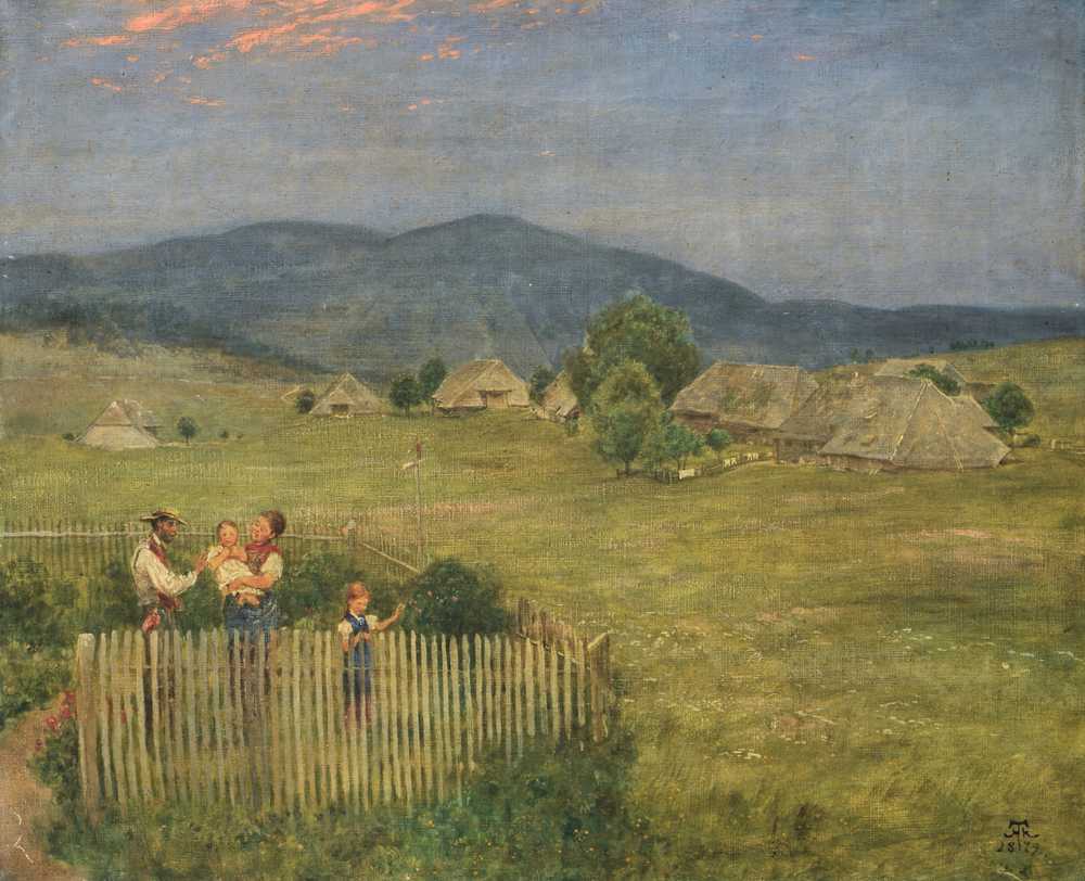 Little Garden in the Black Forest (1879) - Hans Thoma