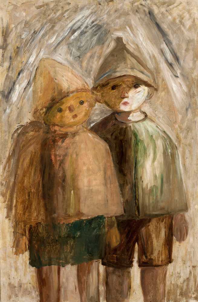 Little pupils (1930) - Tadeusz Makowski
