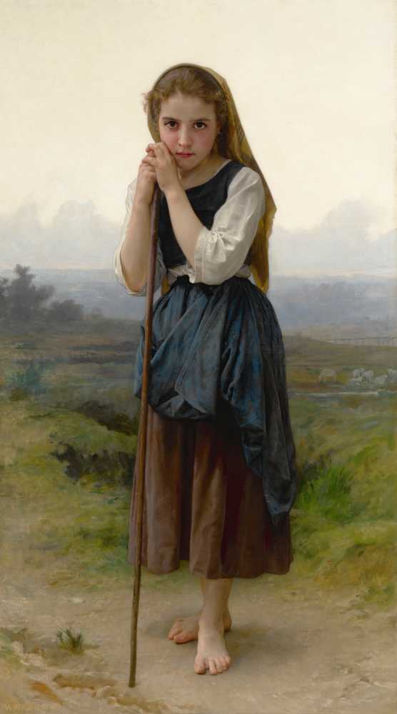 Little Shepherdess (1891) - William-Adolphe Bouguereau
