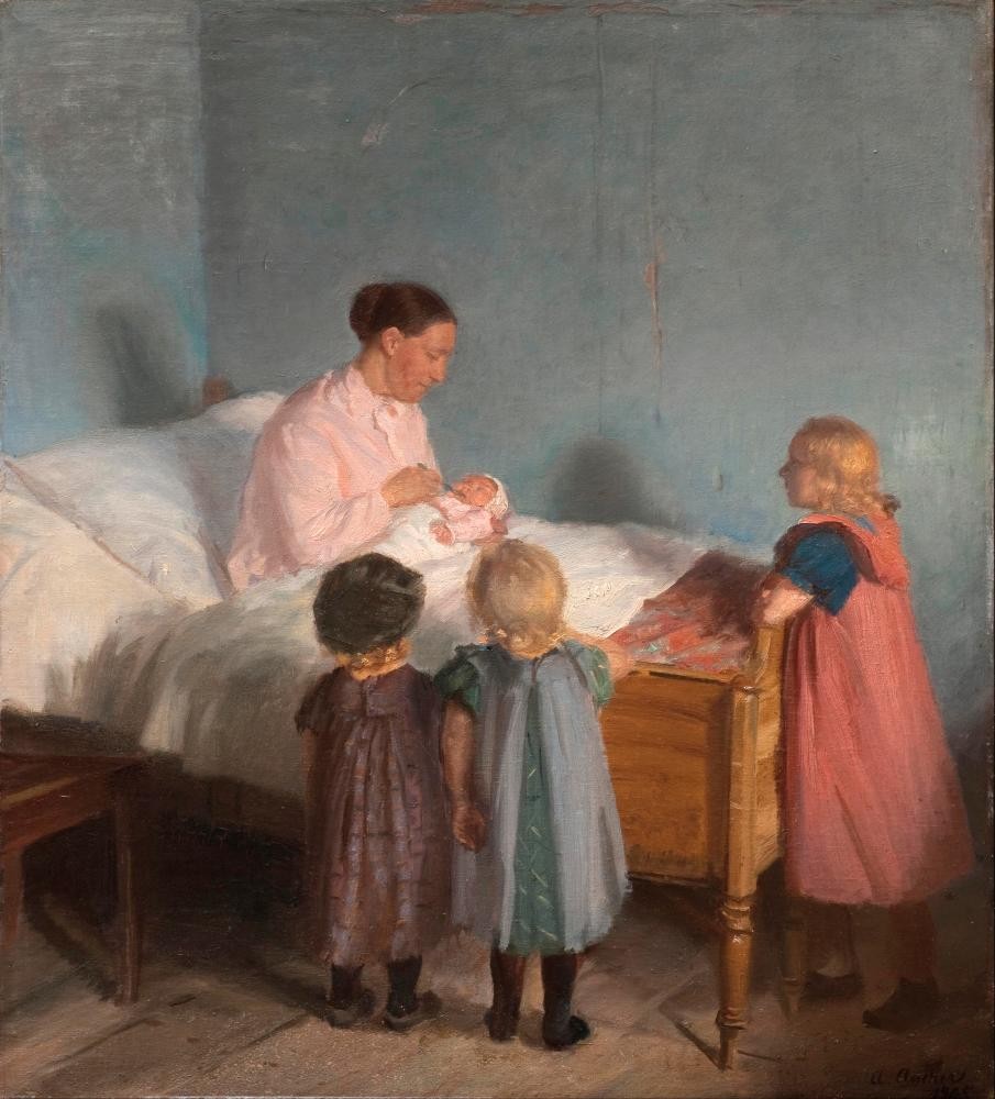 The little brother (1905) - Anna Ancher