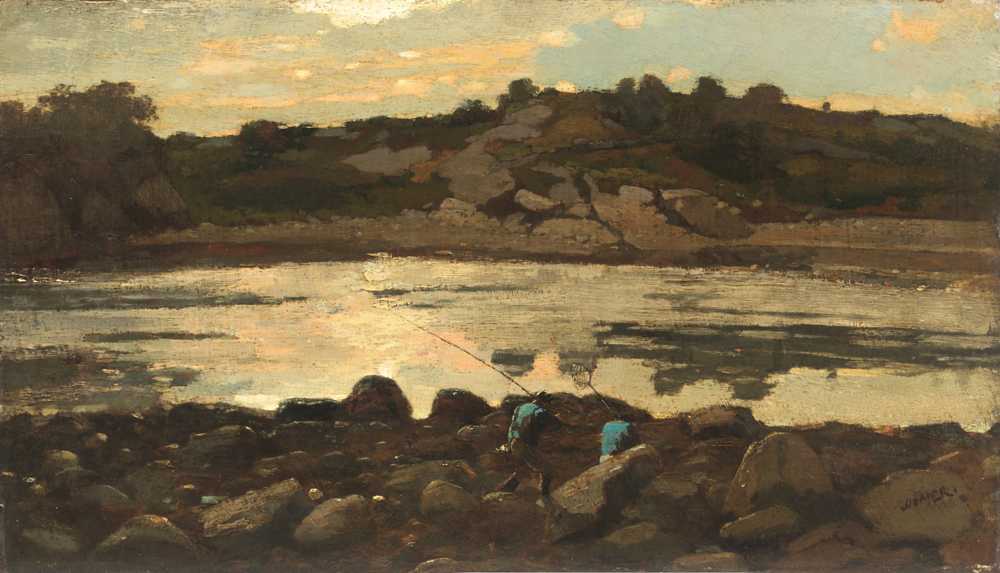 Lobster Cove, Manchester, Massachusetts (1869) - Winslow Homer