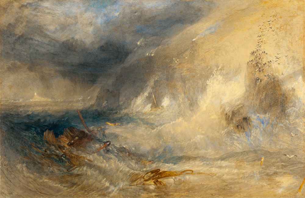 Long Ships Lighthouse, Lands End - Joseph Mallord William Turner