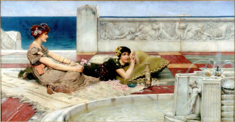 Love in Idleness - Alma-Tadema