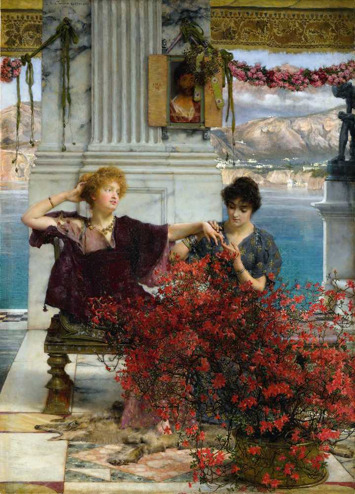 Love’s Jewelled Fetter (The Betrothal Ring) - Alma-Tadema