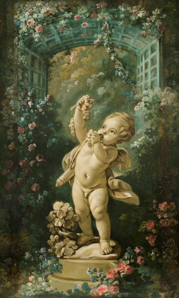 Love with grapes (1765-1770) - Francois Boucher
