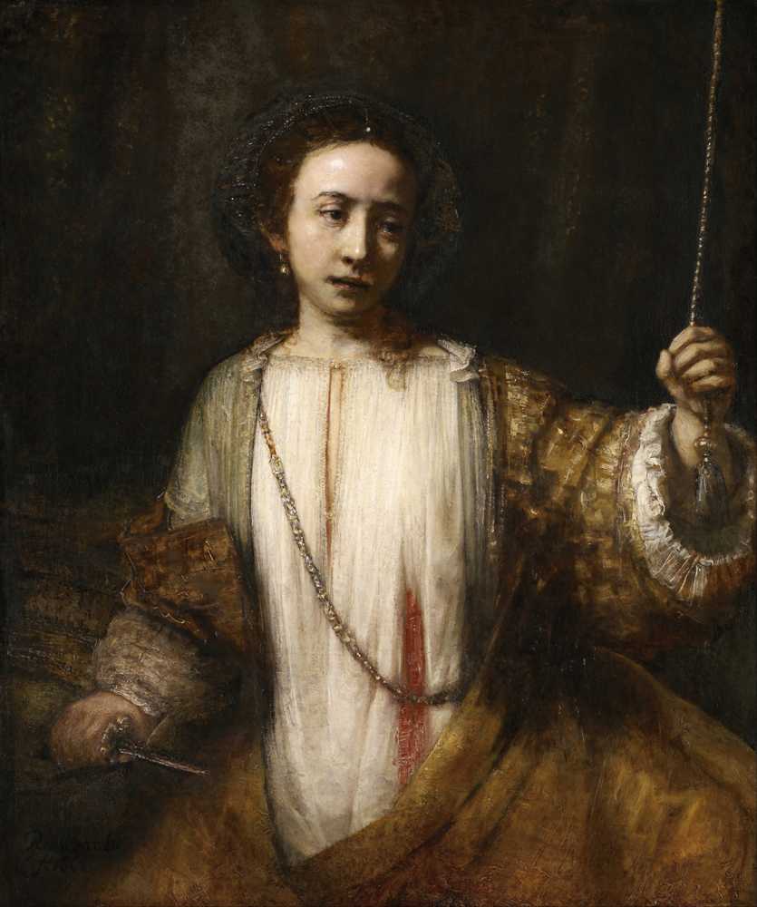 Lucretia (1666) - Rembrandt van Rijn