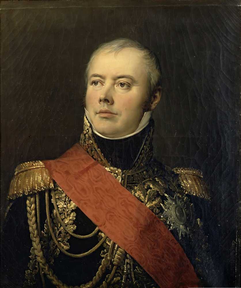 Mac Donald, Duke of Taranto, Marshal of France (1765-1840) (1817) - Gros