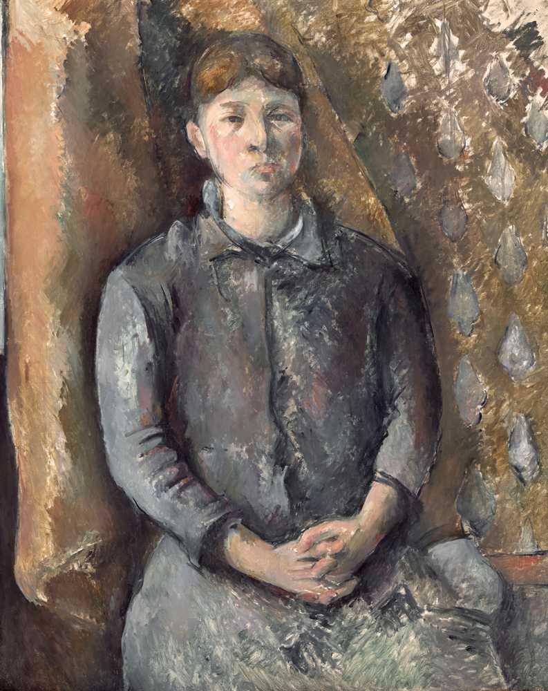 Madame Cezanne (1886 - 1887) - Paul Cezanne
