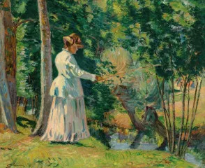 Madame Guillaumin (circa 1894) - Armand Guillaumin