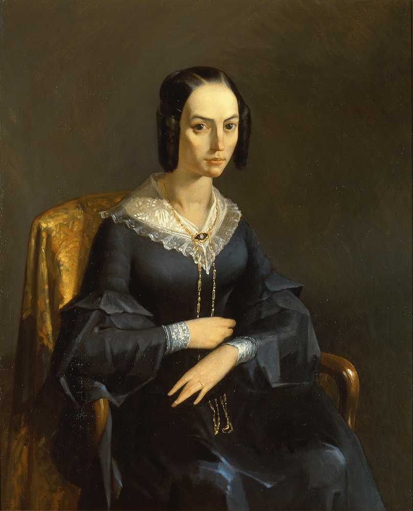 Madame Valmont (c.1841) - Jean Francois Millet