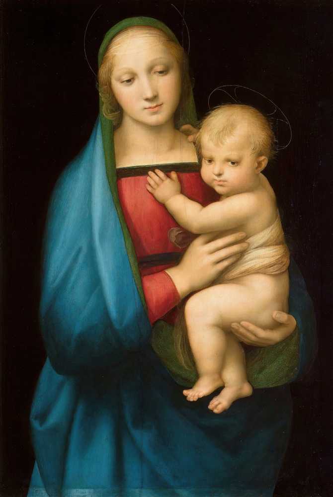 Madonna of the Grand Duke (c. 1506-1507) - Raffaello Sanzio