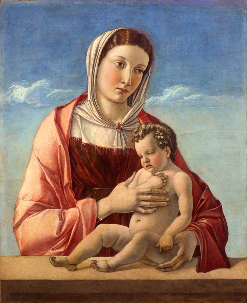Madonna and Child (Madonna Frizzoni) - Bellini