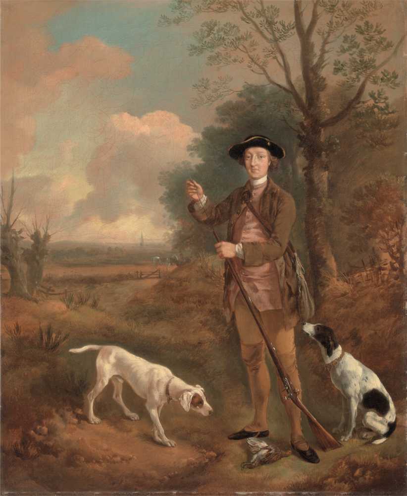 Major John Dade, of Tannington, Suffolk (ca. 1755) - Thomas Gainsborough