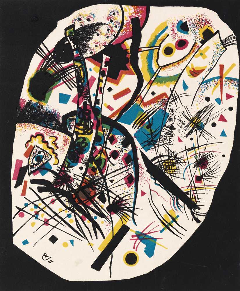 Małe światy III (1922) - Wassily Kandinsky