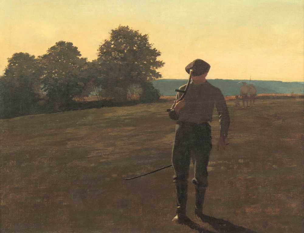 Man with a Scythe (ca 1869) - Winslow Homer