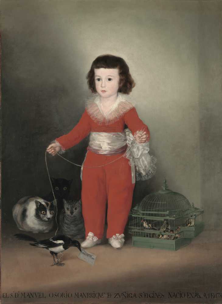 Manuel Osorio Manrique de Zunaiga (1784–1792) (1787–88) - Francisco de Goya