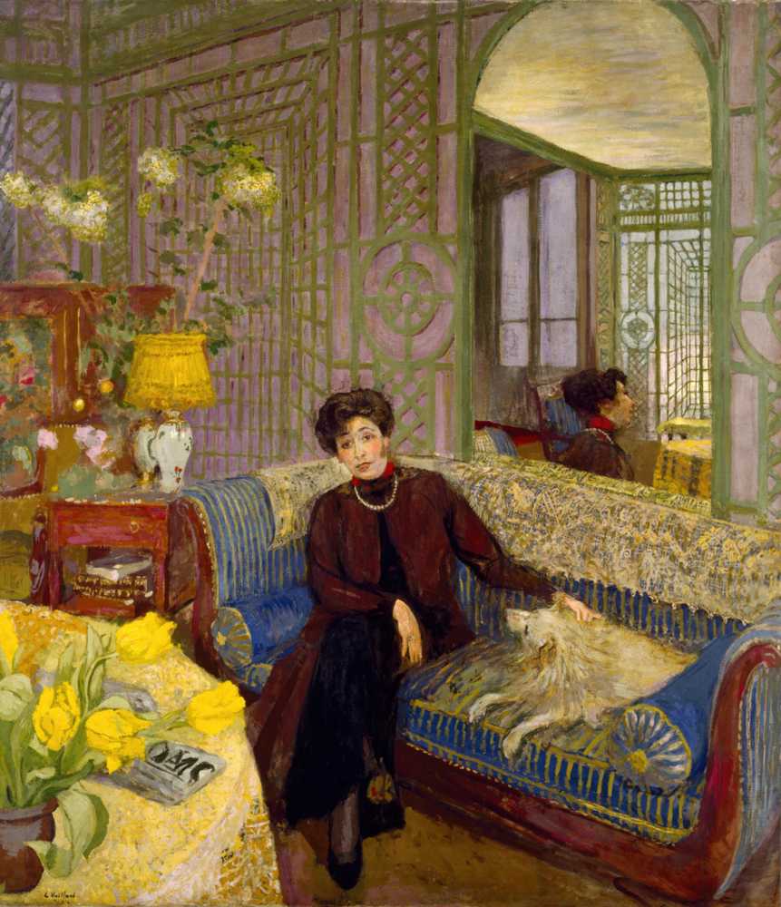 Marcelle Aron (Madame Tristan Bernard) (1914) - Jean-Edouard Vuillard