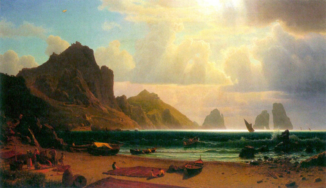 Marina Piccola, Capri - Bierstadt