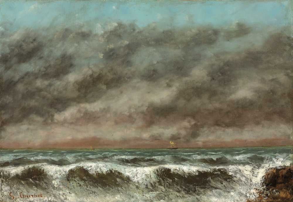 Marine (1869) - Gustave Courbet