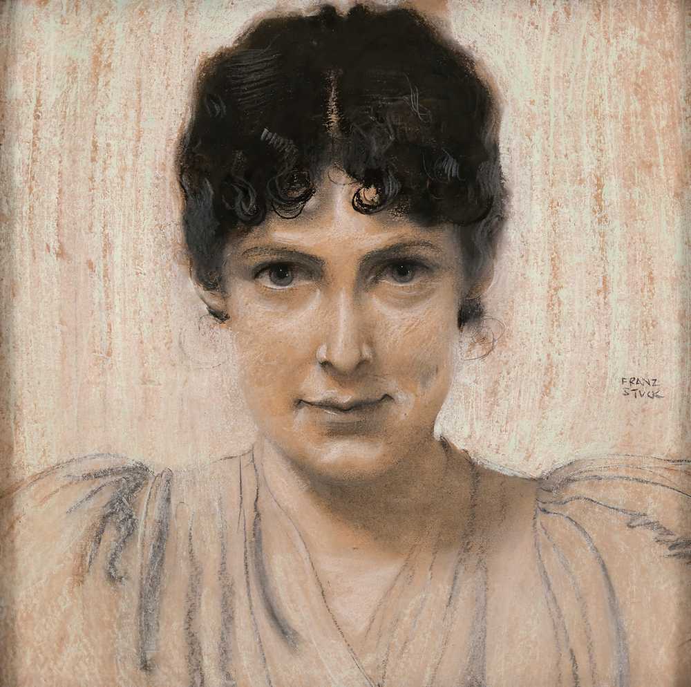 Mary Lindpaintner, later Stuck (around 1894) - Franz von Stuck