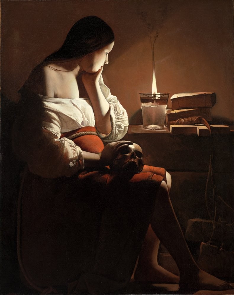 The Magdalen with the Smoking Flame - Georges de La Tour