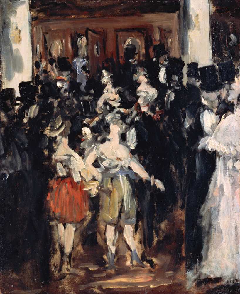 Masked Ball at the Opera (1873) - Edouard Manet