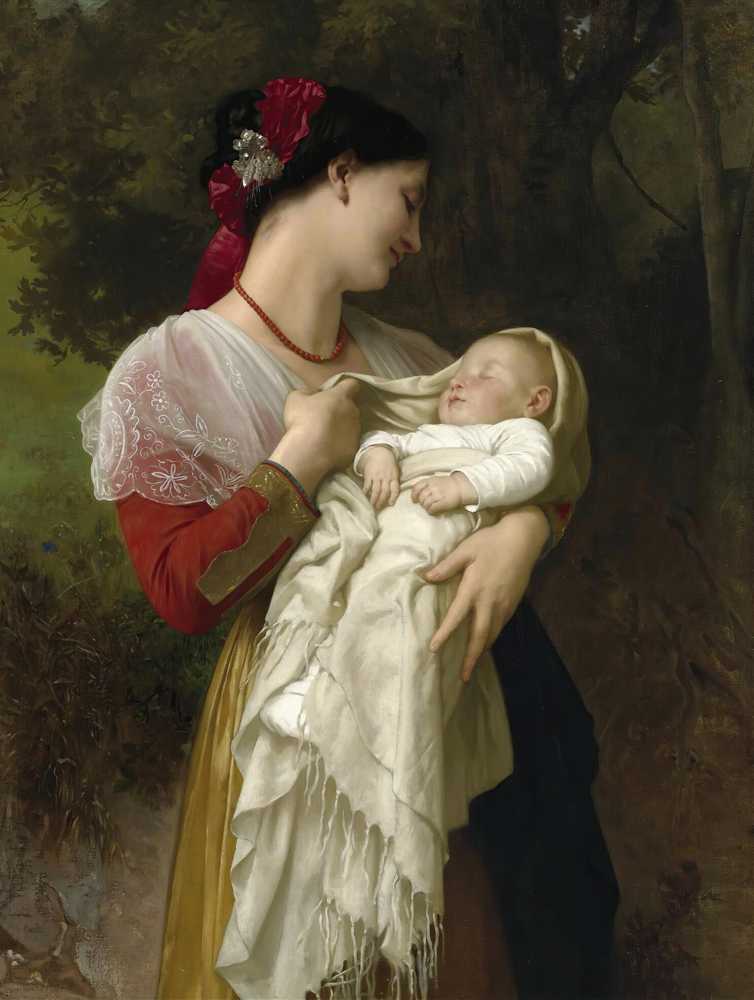 Maternal Admiration - William-Adolphe Bouguereau