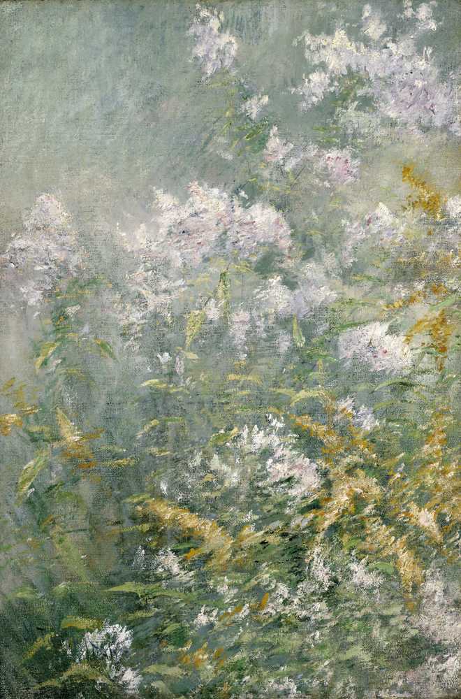 Meadow Flowers (Golden Rod and Wild Aster) - John Henry Twachtman