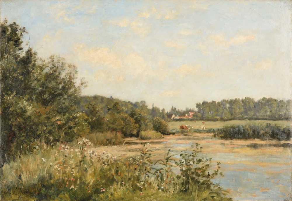 Meadows of Tourne-Bourse (1878) - Stanislas Lepine