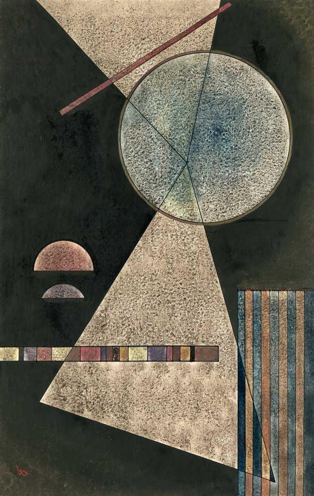 Meeting Point (1928) - Wassily Kandinsky