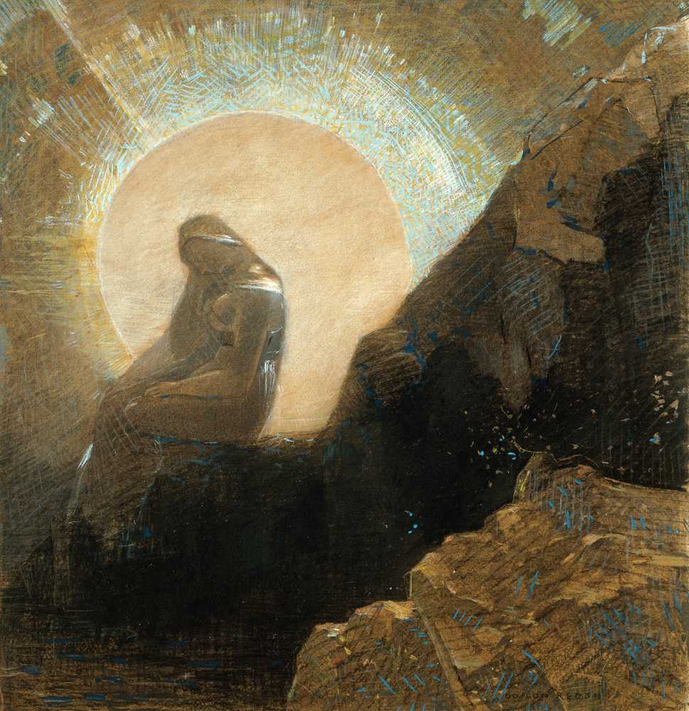 Melancholy (1876) - Odilon Redon