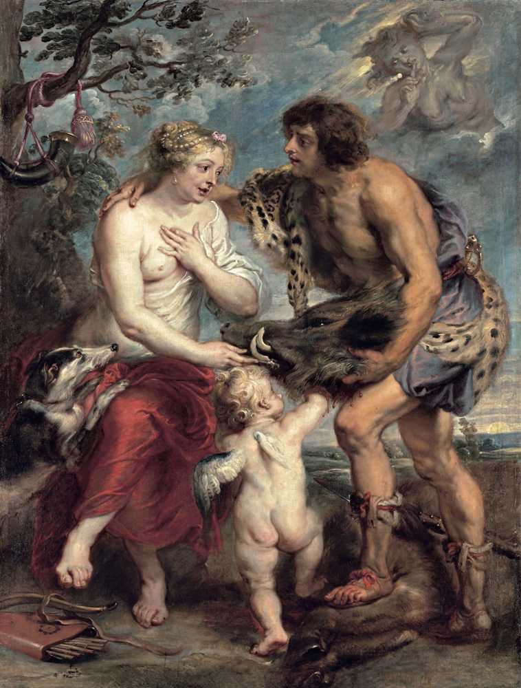 Meleager and Atalante (circa 1635) - Peter Paul Rubens