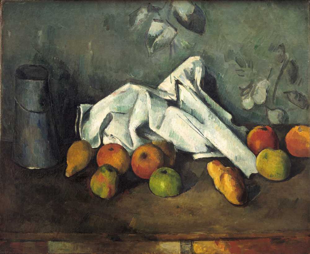Milk Can and Apples (from 1879 until 1880) - Paul Cezanne
