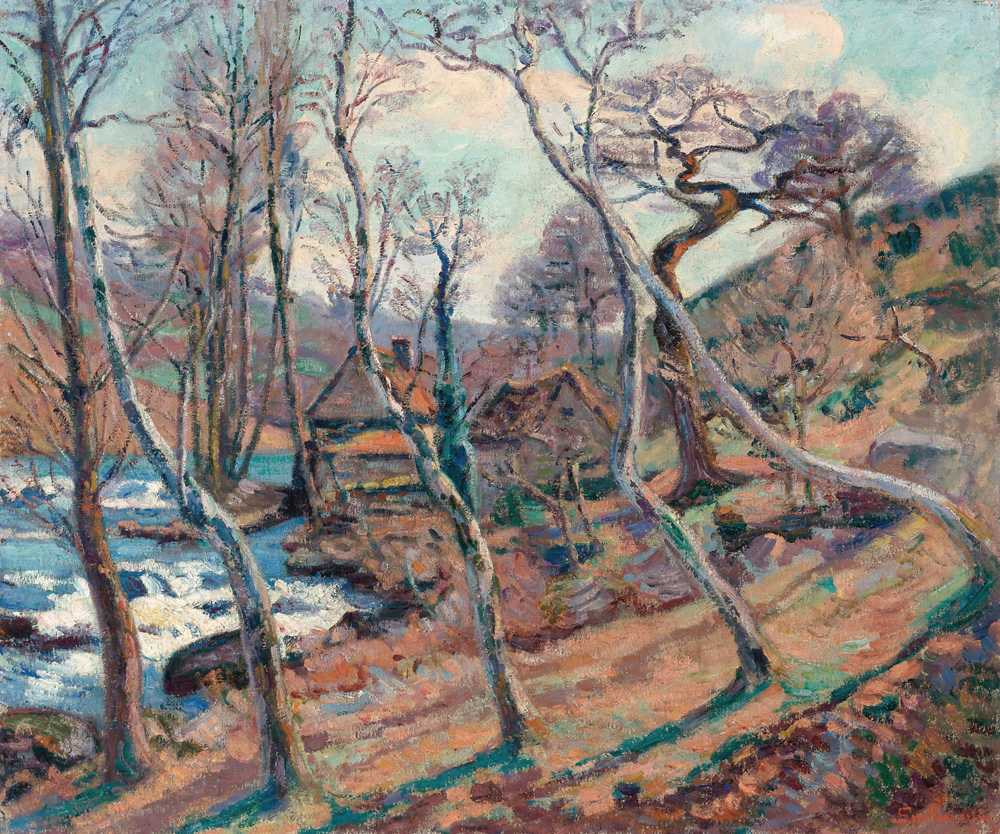 Mill, Bouchardon (circa 1900) - Armand Guillaumin