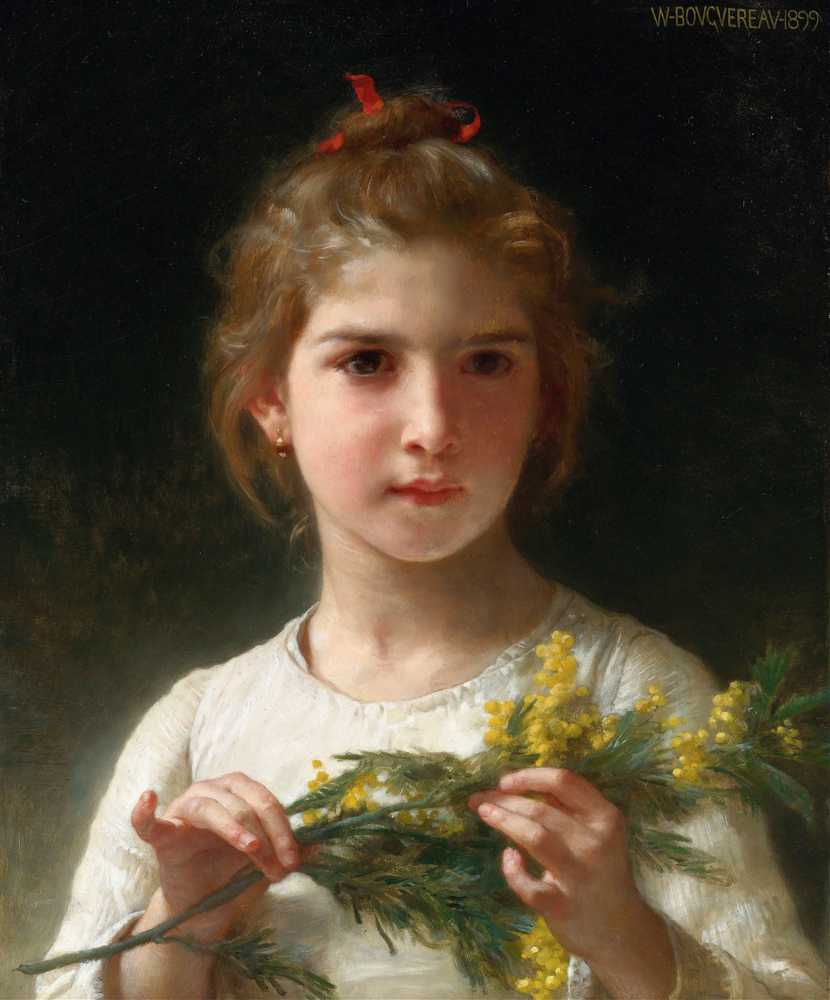 Mimosa (1899) - William-Adolphe Bouguereau