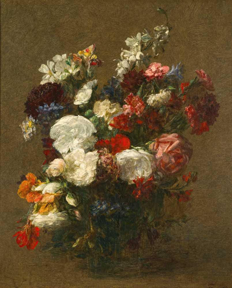 Miscellaneous Flowers (1904) - Henri Fantin-Latour