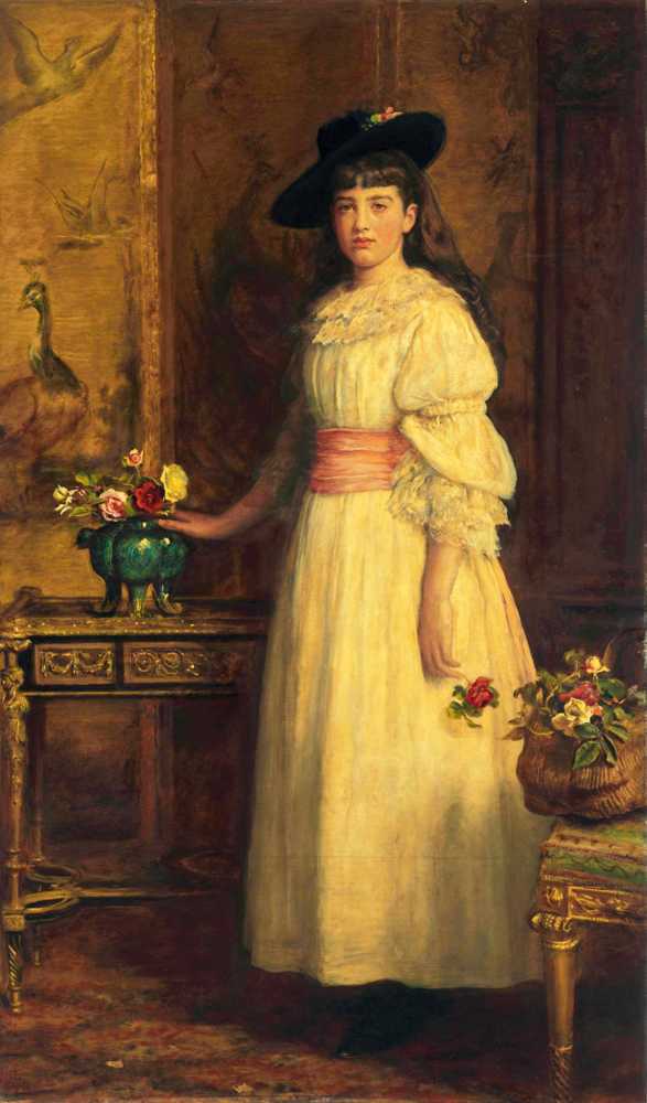 Miss Gertrude Vanderbilt - John Everett Millais