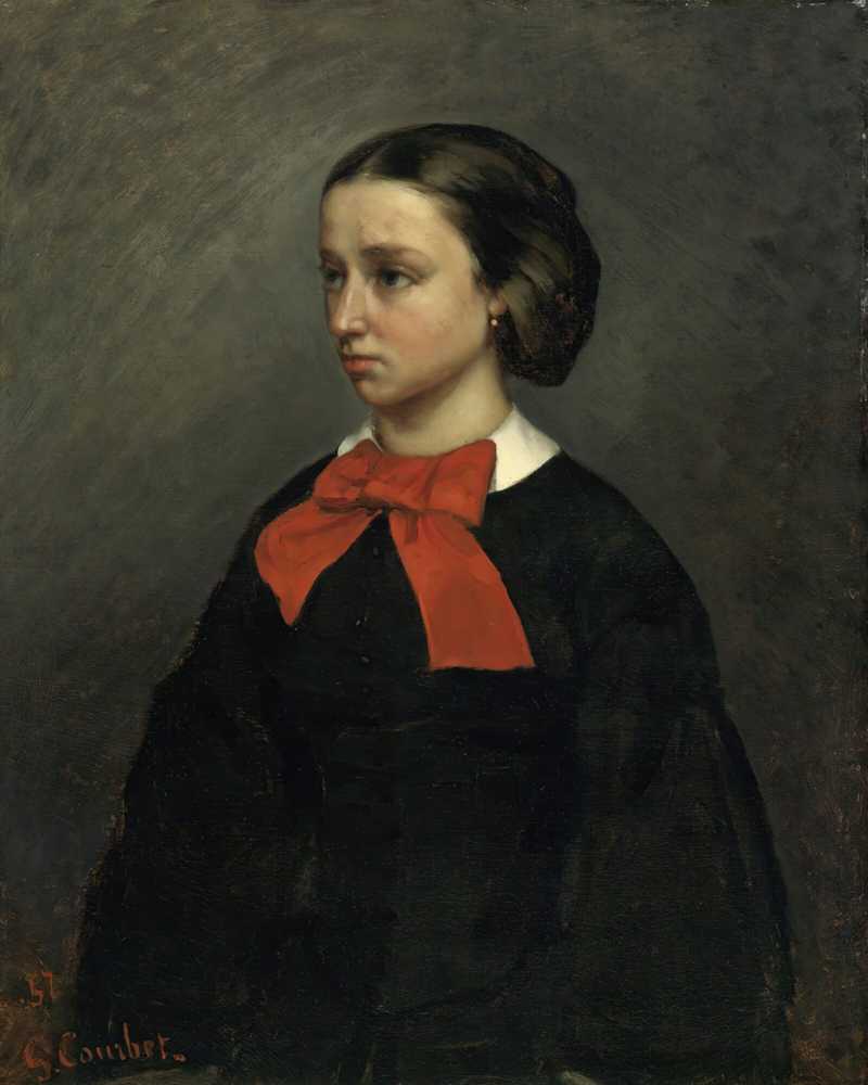 Miss Jacquet (1857) - Gustave Courbet