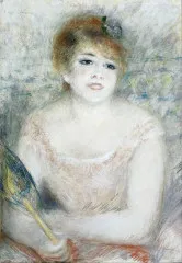 Miss Jeanne Samary (1878) - Auguste Renoir