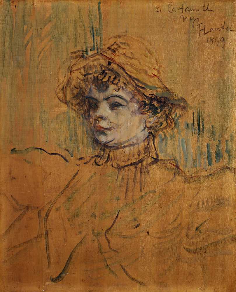 Miss Nys (1899) - Henri de Toulouse Lautrec
