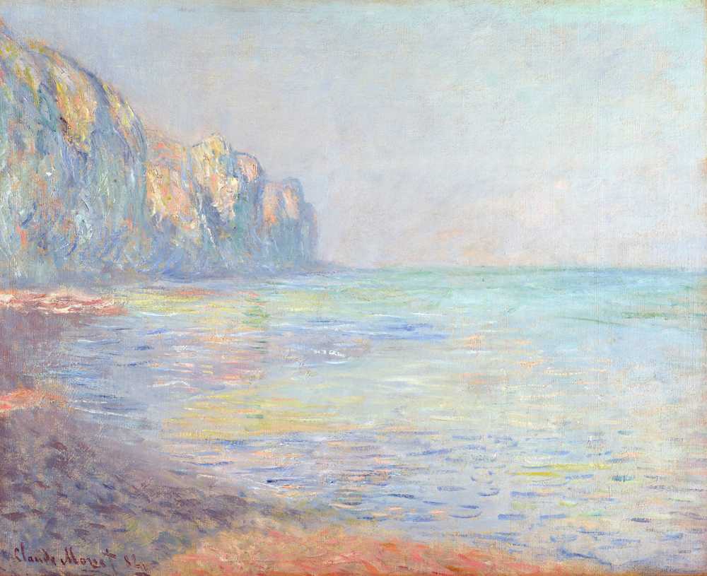 Misty Morning at Pourville (1882) - Claude Monet
