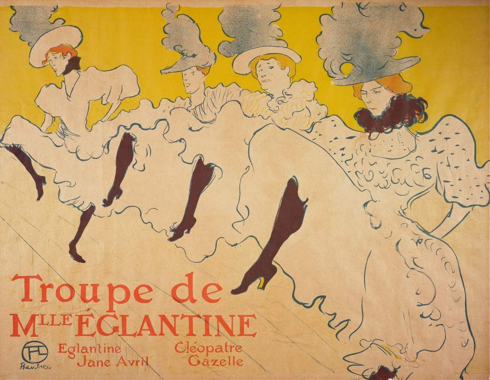 Mlles Eglantines 2 - Toulouse-Lautrec