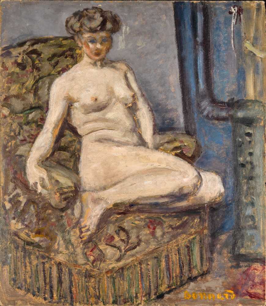 Model in Armchair (circa 1905) - Pierre Bonnard