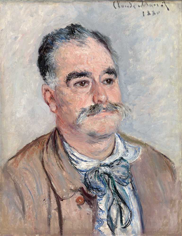Monsieur Coqueret (Father) (1880) - Claude Monet