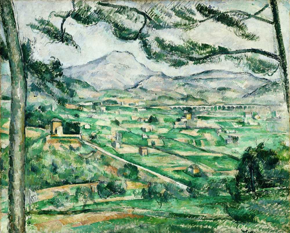 Mont Sainte-Victoire 3 - Paul Cezanne