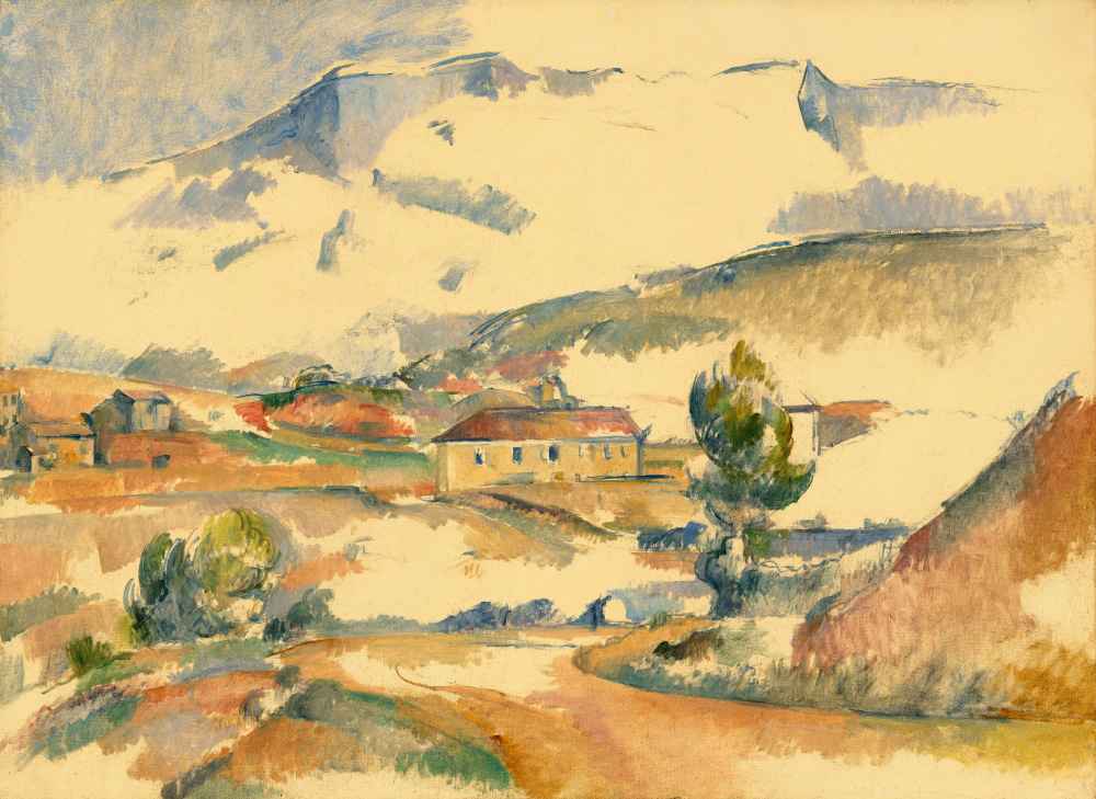 Montagne Sainte-Victoire, from near Gardanne - Paul Cezanne