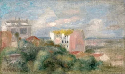 Montmartre Landscape - Auguste Renoir