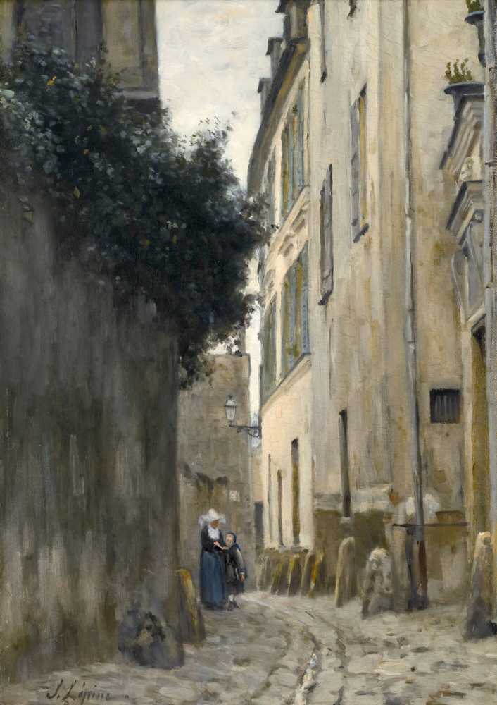Montmartre. Rue Saint-Vincent (circa 1875-76) - Stanislas Lepine