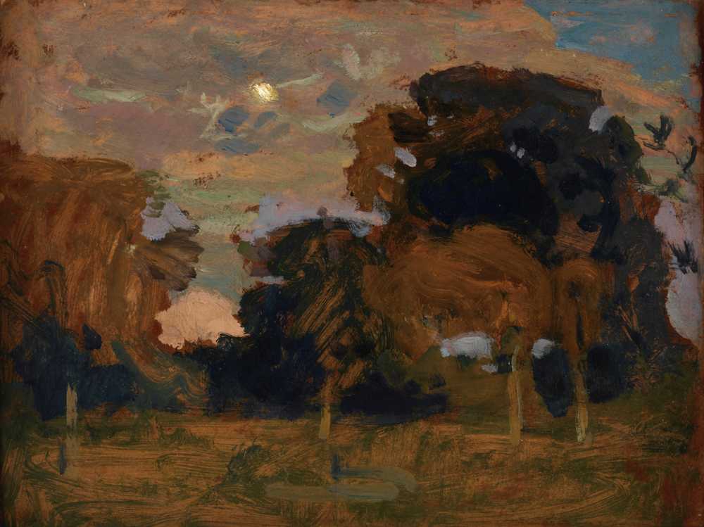 Moon in the Clouds (1906) - Jan Stanisławski
